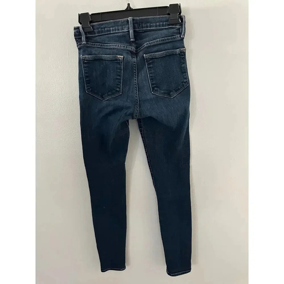 Frame Le High Skinny Crop Dame Blue - Picture 5 of 5